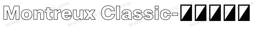 Montreux Classic字体转换